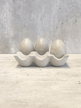 Huevera 6 huevos Hormigon