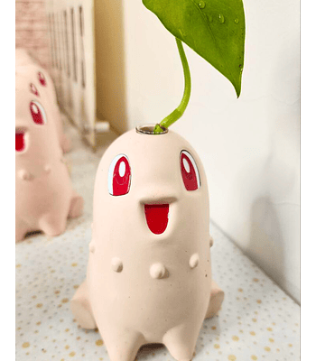 Macetero Pokemon Chikorita