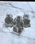 Esculturas Trio de Budas