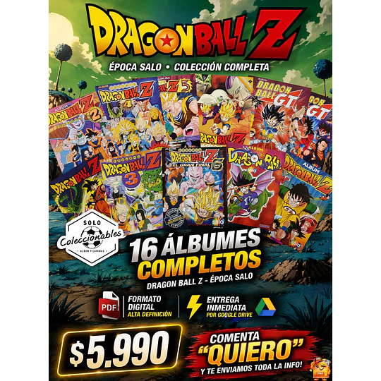Dragon ball pack digitales