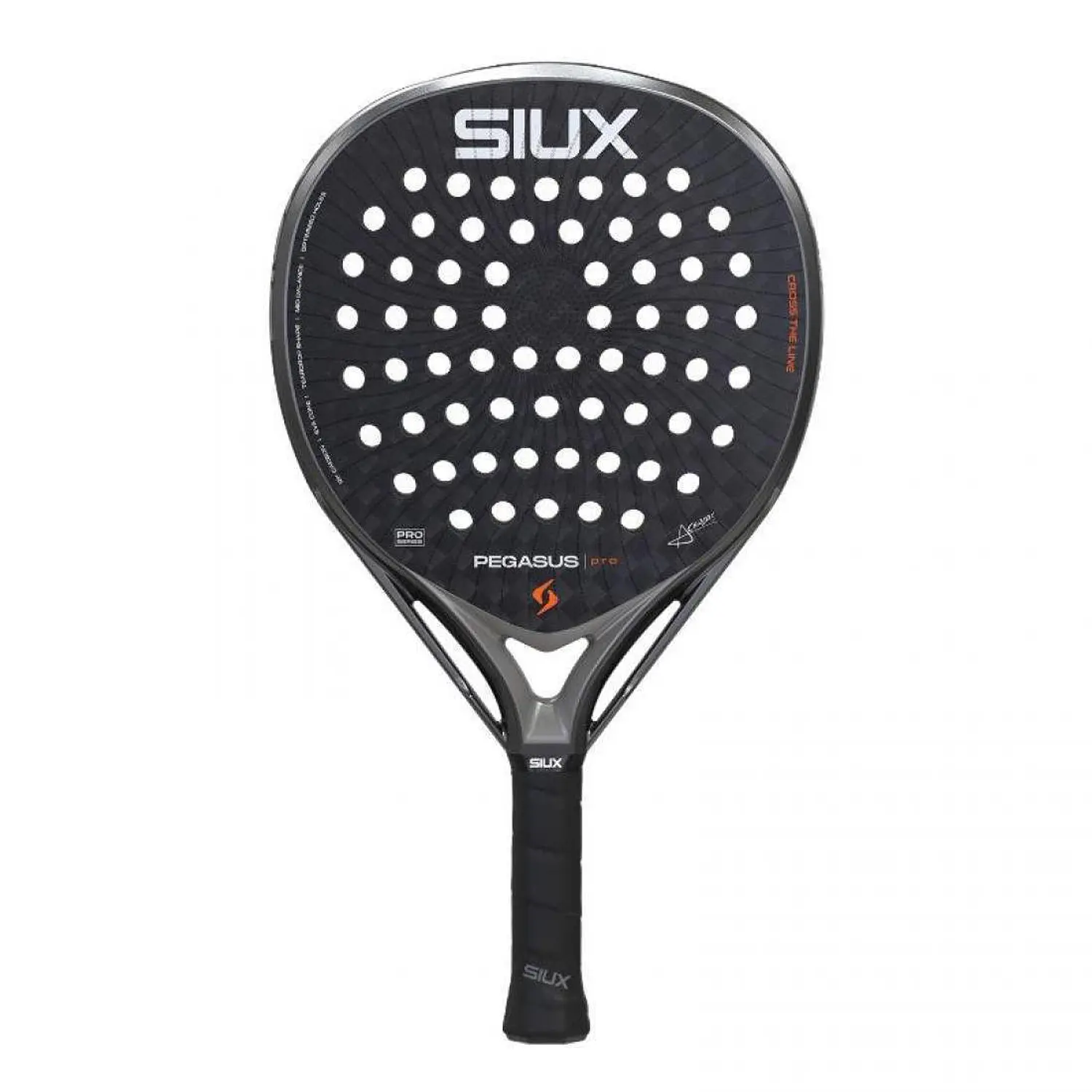 Pala Siux Alex Chozas Pegasus Pro 2026 Gris Negro 1