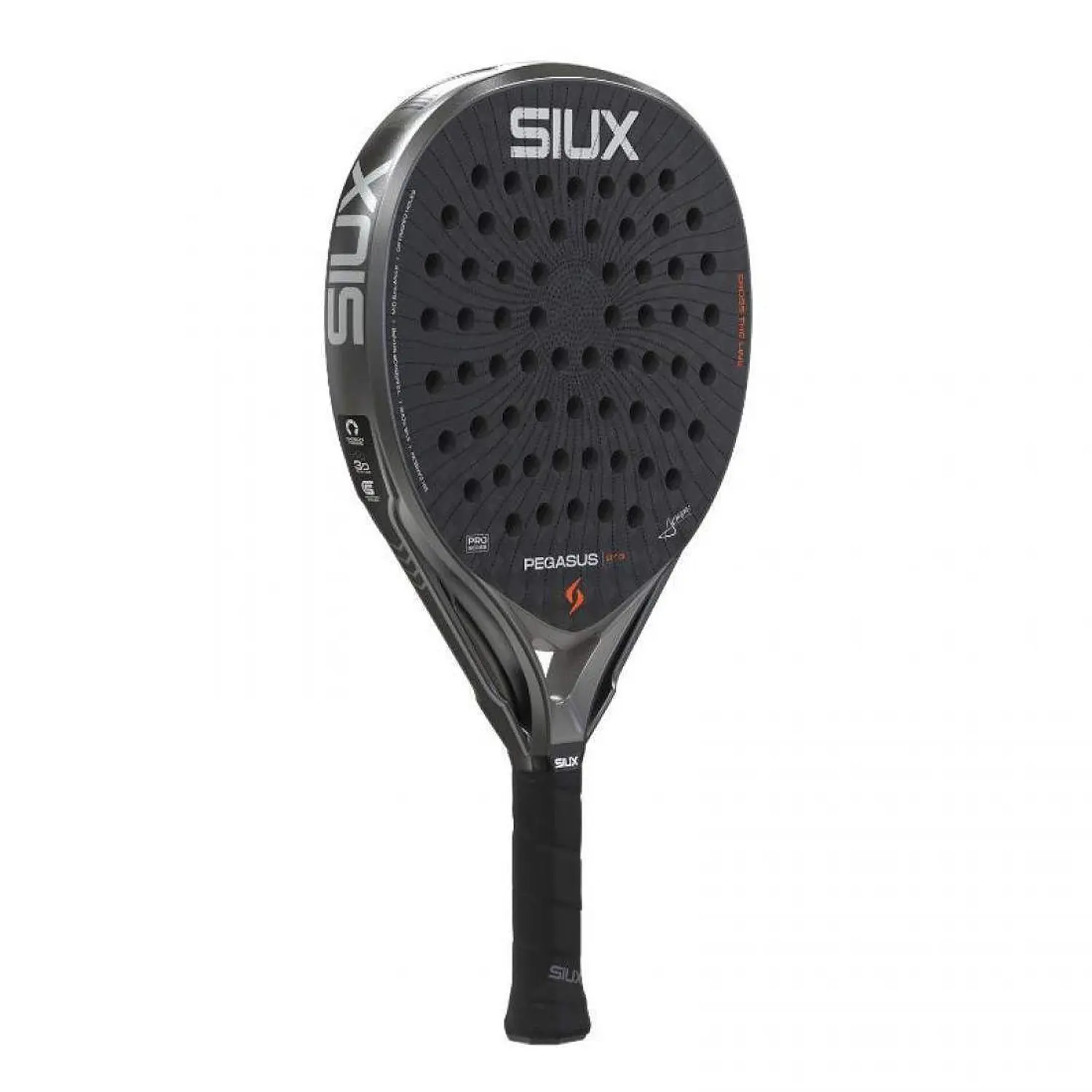 Pala Siux Alex Chozas Pegasus Pro 2026 Gris Negro 2