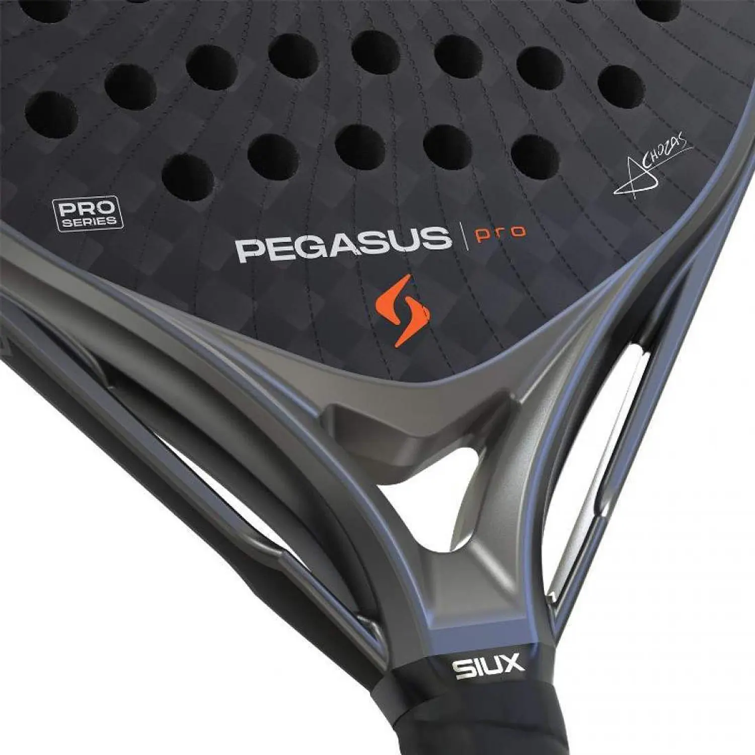 Pala Siux Alex Chozas Pegasus Pro 2026 Gris Negro 5