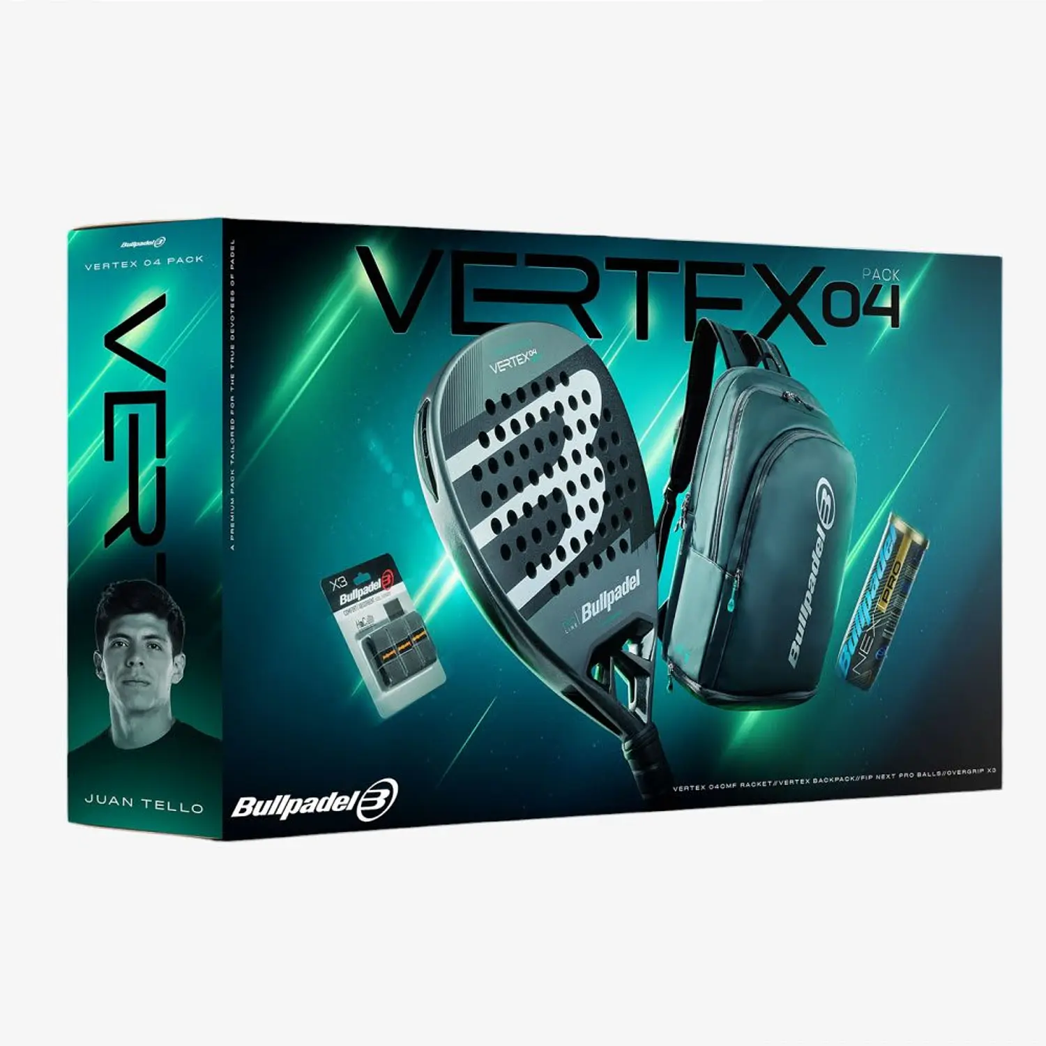 Pack Bullpadel Vertex 04 Comfort Pro Line 2026 1