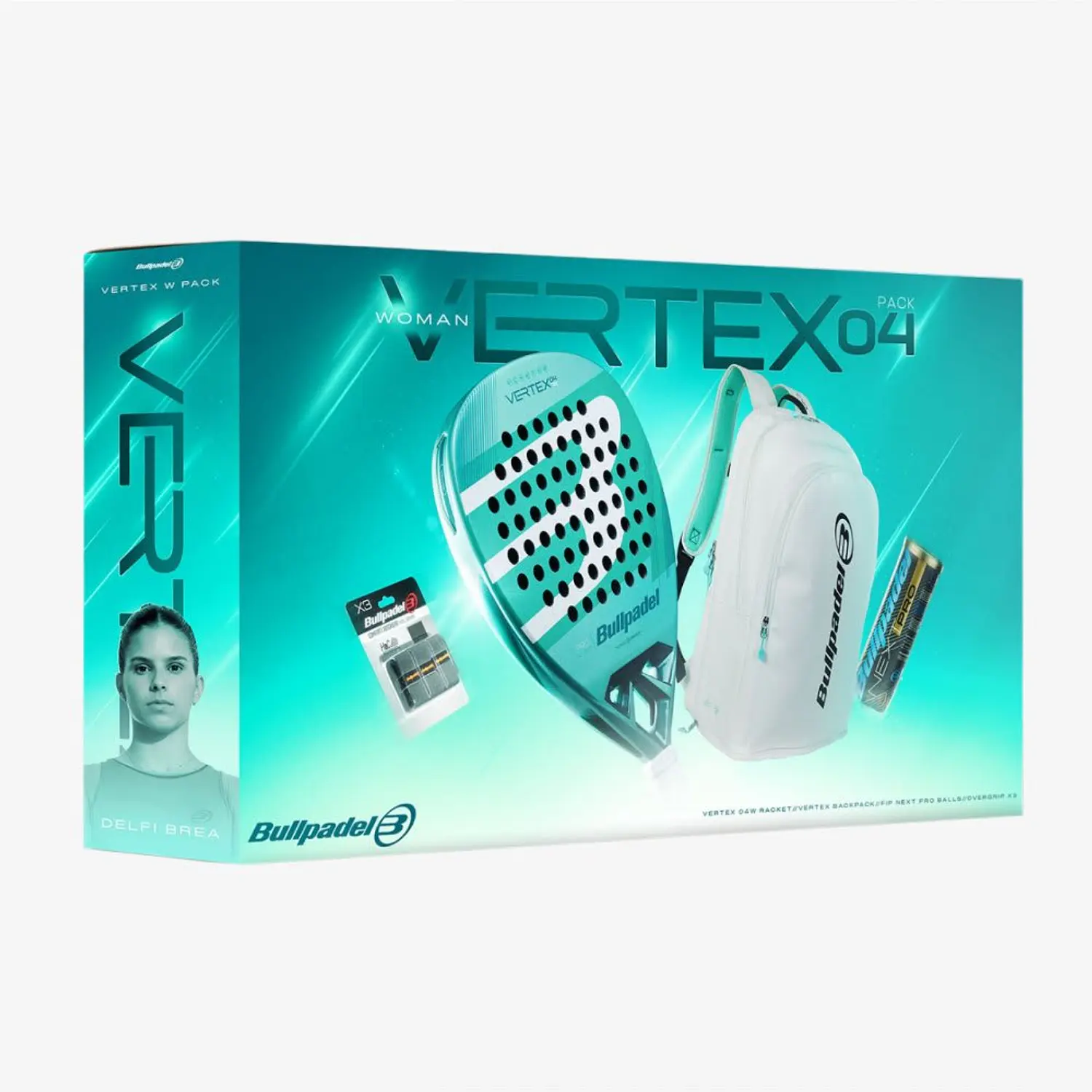 Pack Bullpadel Vertex 04 Pro Line W 2026 1