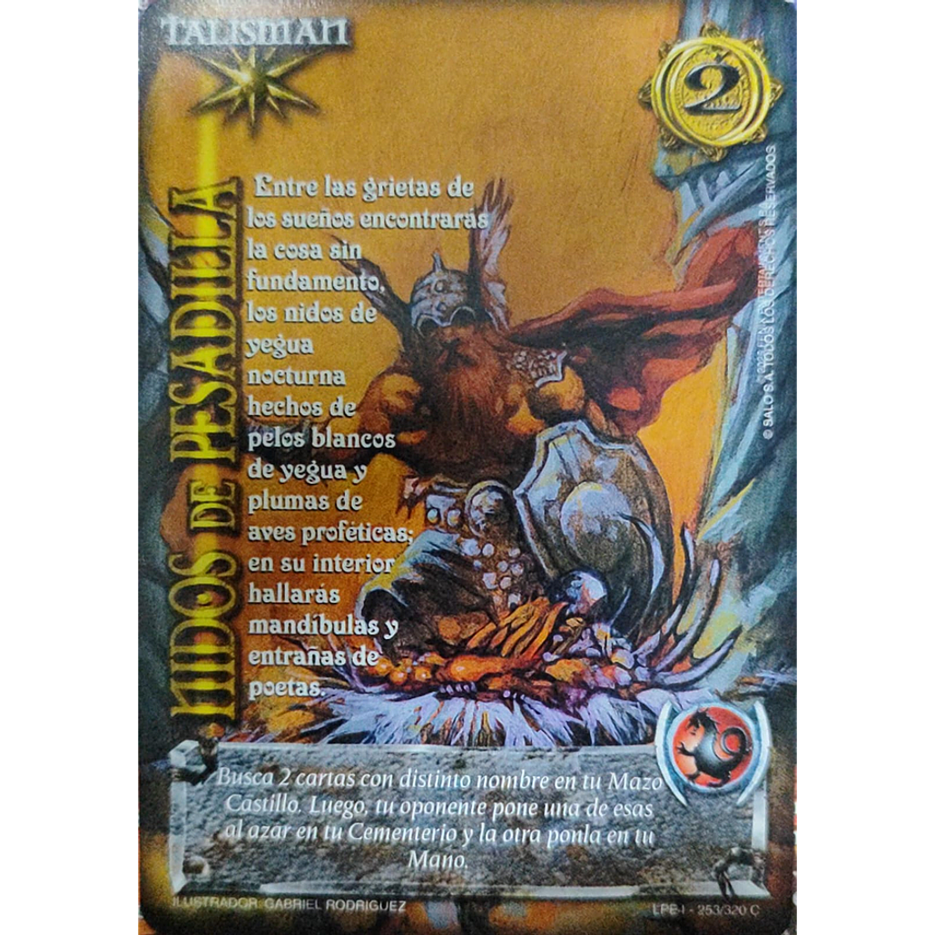 Nidos de Pesadilla 1