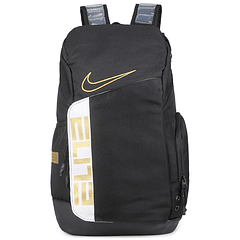 Mochila Nike Elite Negra - Dorado (Encargo)