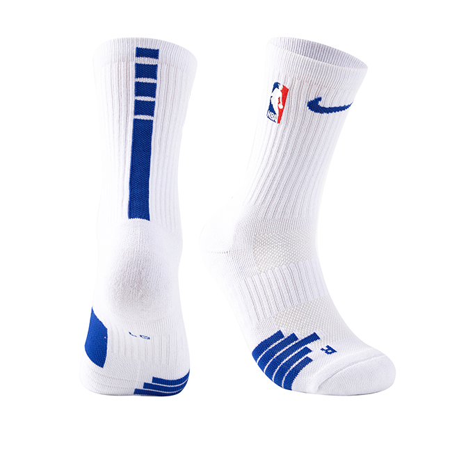 Calcetín Nike Elite NBA Blanco/Azul