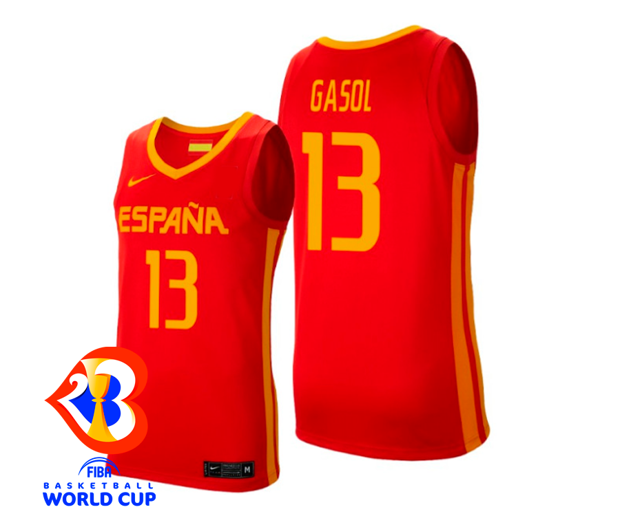 Camiseta Fiba World Cup España - Paul Gasol