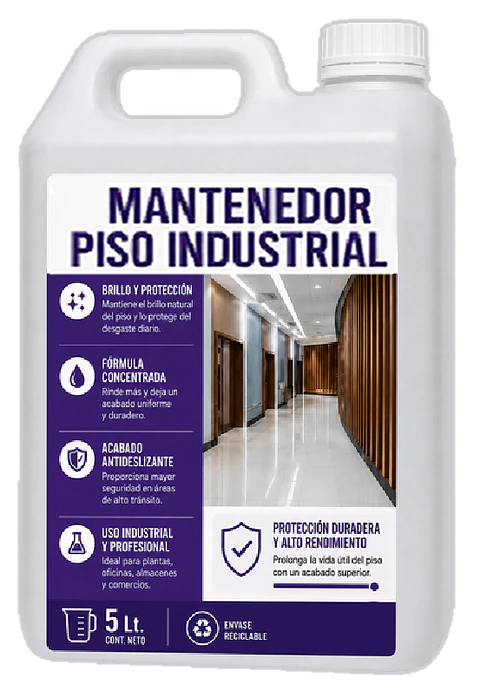 LIMPIA PISO INDUSTRIAL 5 LTS
