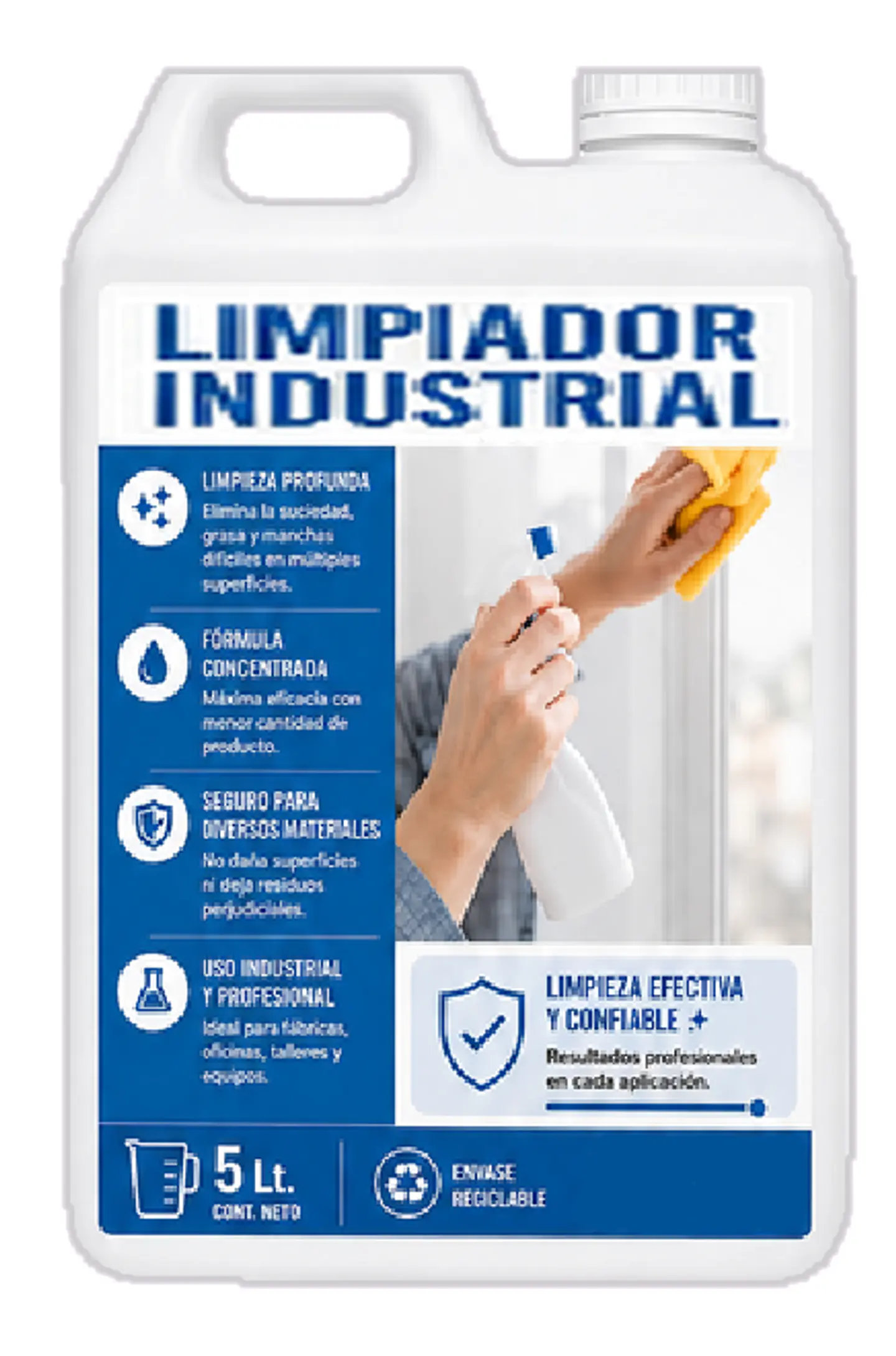LIMPIADOR INDUSTRIAL 5 LTS 1
