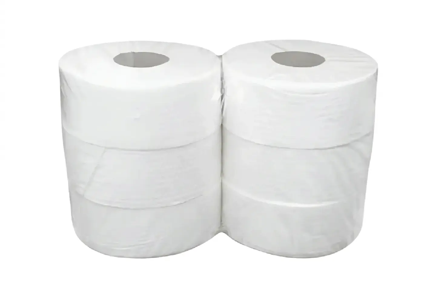 PAPEL HIGIENICO INDUSTRIAL HOJA SIMPLE 500 MTS 6 ROLLOS 1