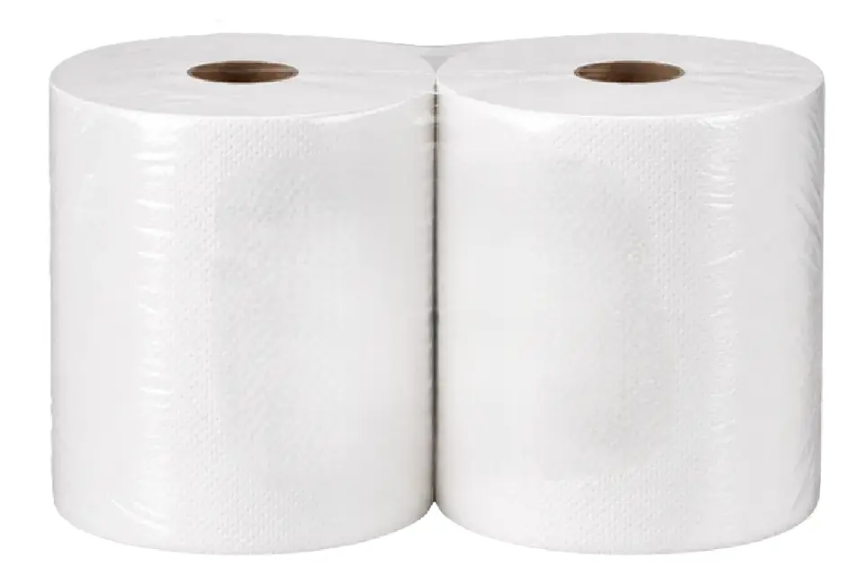 TOALLA JUMBO HOJA SIMPLE 250 MTS 2 ROLLOS 1