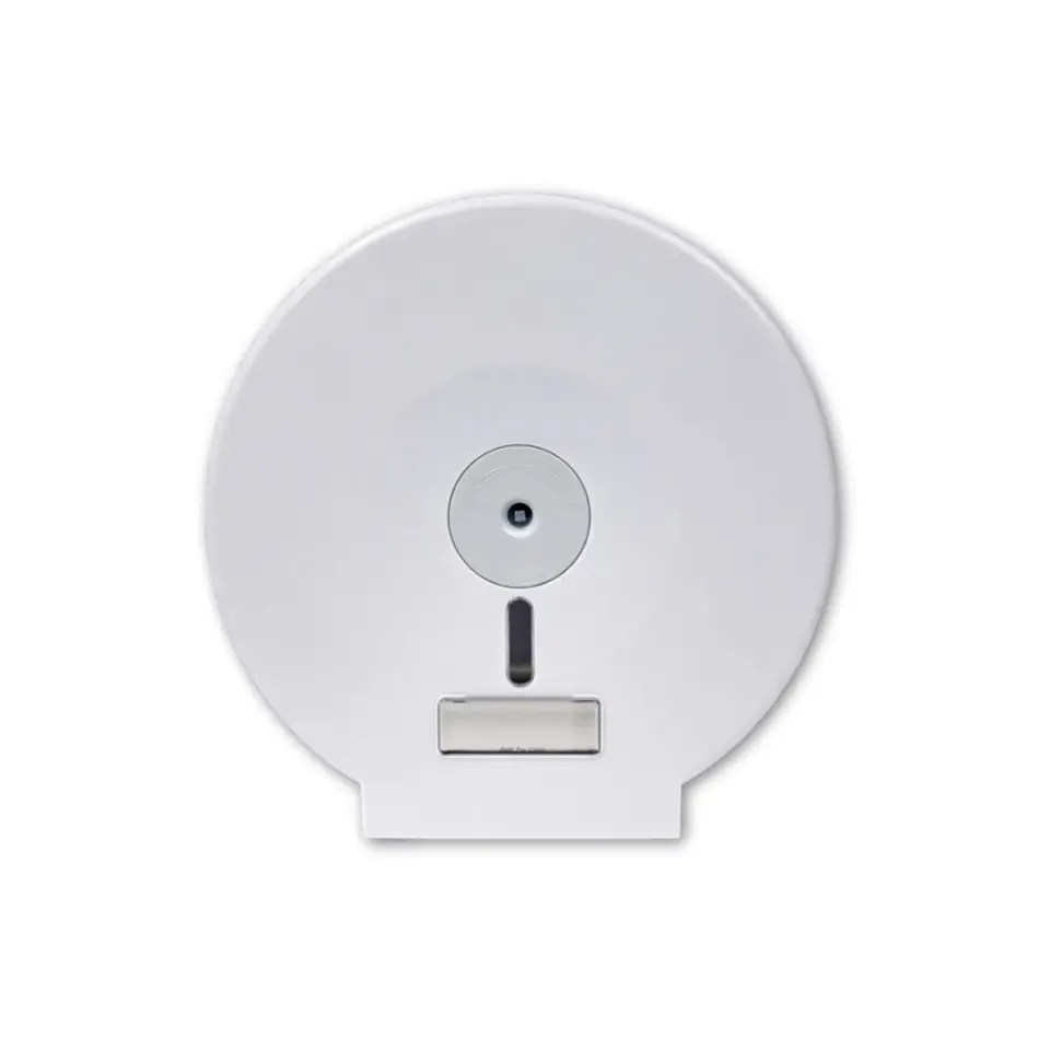 DISPENSADOR DE PAPEL HIGIENICO JUMBO BLANCO 1