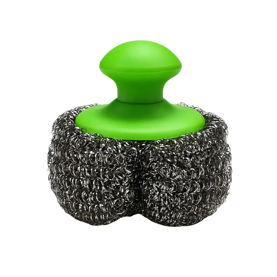 FREGADORA VIRUTILLA ACERO INOXIDABLE CON MANGO 1