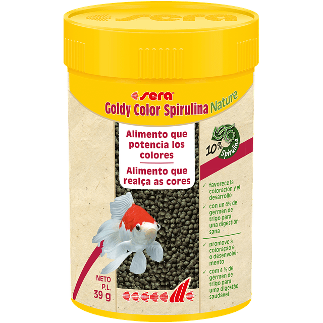 Sera Goldy Color Spirulina Nature 100ml - 39gr