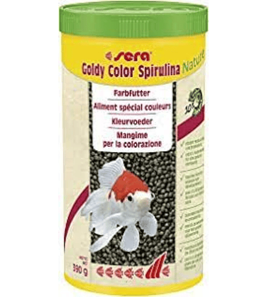 Sera Goldy Color Spirulina Nature 1000ml - 390gr - 