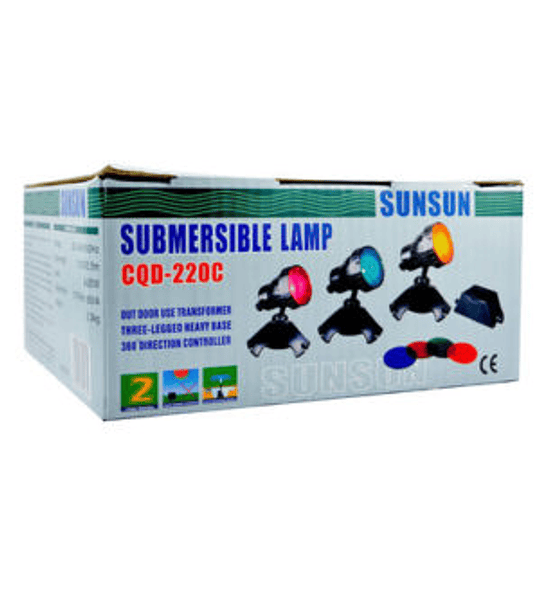 SunSun, Focos sumergibles CQD 220-C, 3 focos