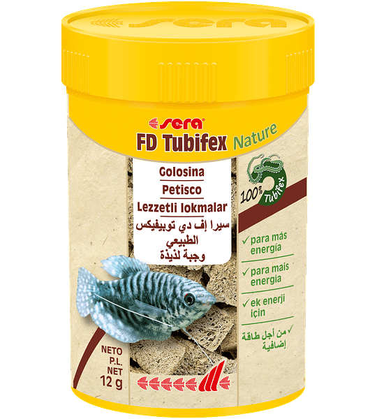 Sera Fd Tubifex 100ml - 12gr