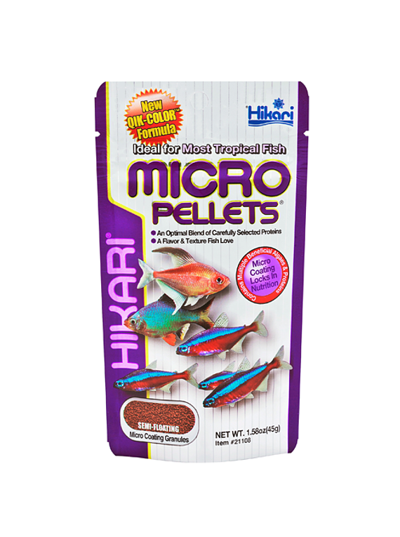 Hikari Micro Pellets 80gr (for tropical fish)