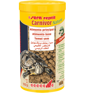 Sera Reptil Carnivor 1000ml - 310gr