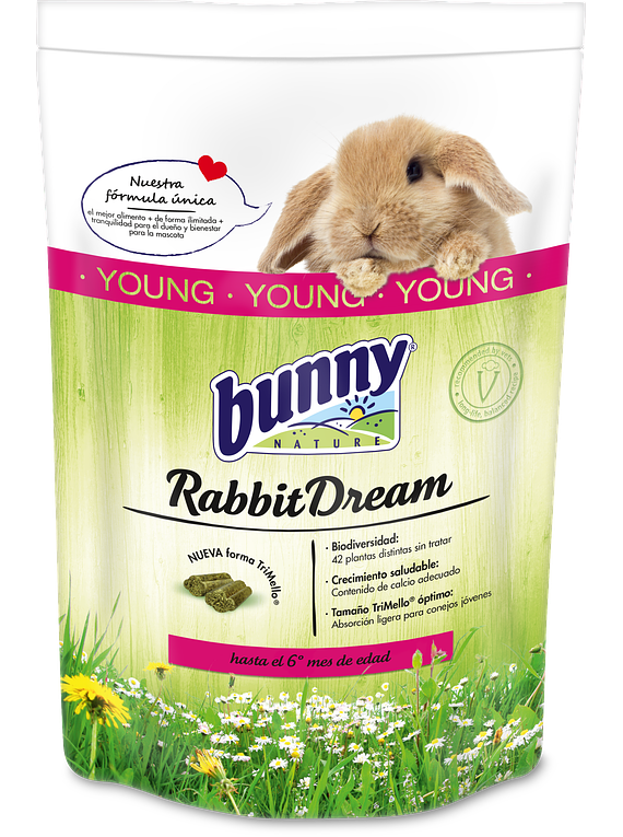 Bunny Nature RabbitDream Young 750gr