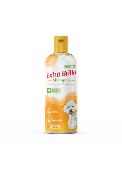 Shampoo Para Perro Extra Brillo 400ml