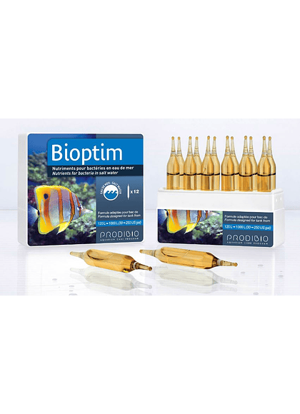 Prodibio, Bioptim, Suplemento Marinos 12 Ampollas