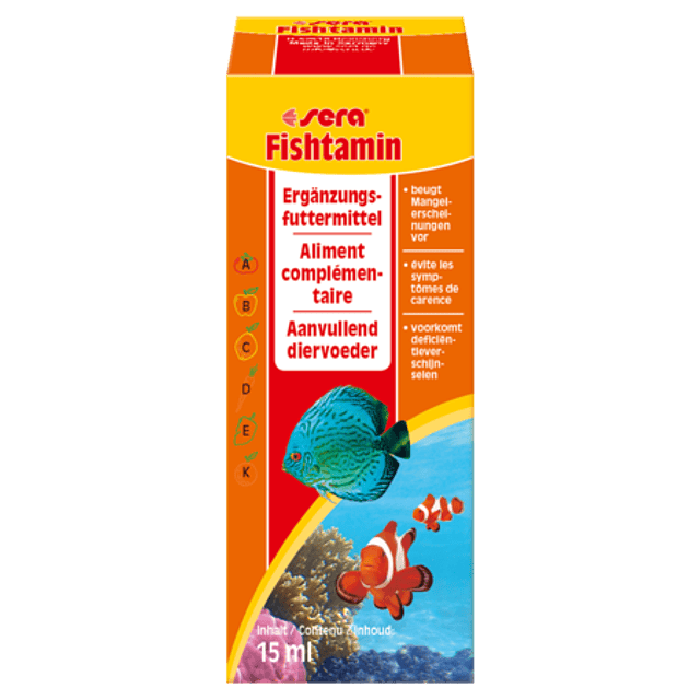 Sera Fishtamin 15ml Vitaminas