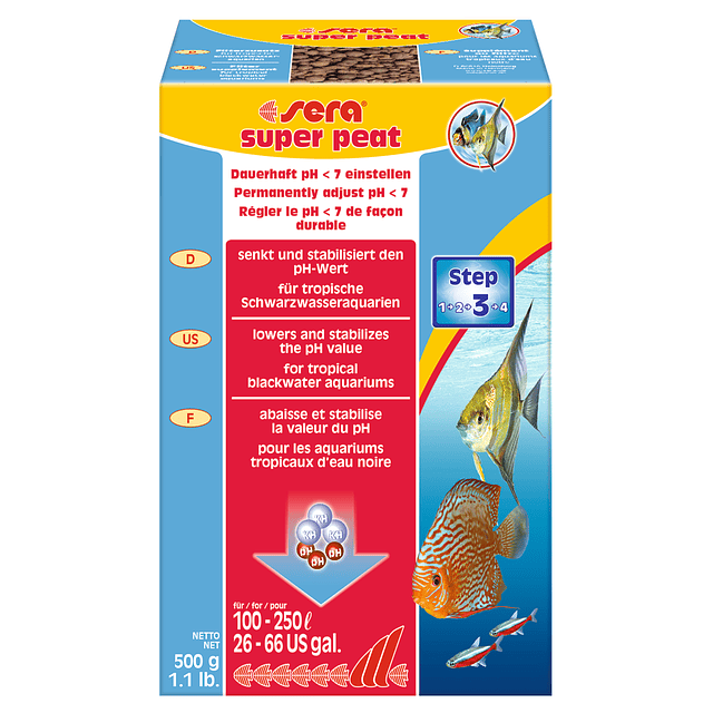 Sera Super Peat, 500 Gr (turba Granulada)