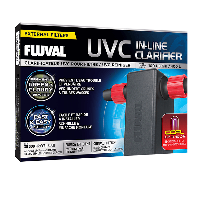 Fluval Lampara UV 3 watts