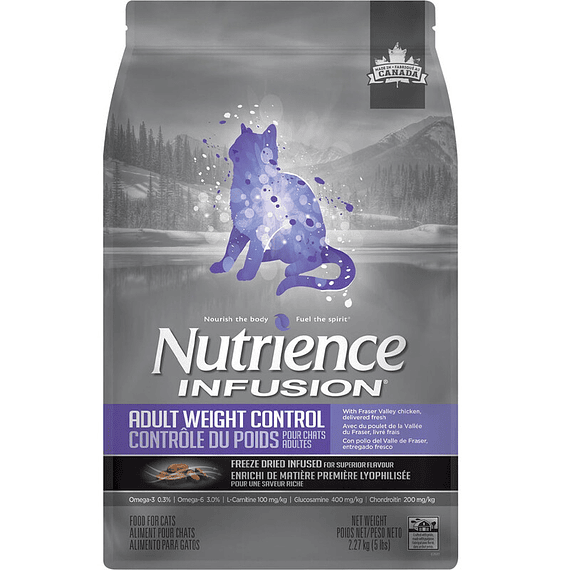 Nutrience Adulto Infusión 5kg Control Peso