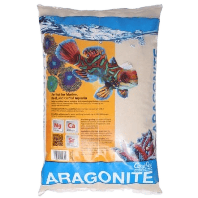 CaribSea, Sustrato Aragonita Aragamax Select, (0.5mm - 1.5mm)  6.8kilos 