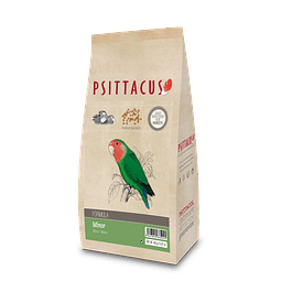 PSITTACUS ALIMENTO AVES MINOR AGAPORNIS FORPUS KAKARIKIS PYRRHURA 450gr