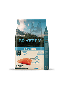 BRAVERY SALMON ADULT LARGE/MEDIUM BREED 12 KG