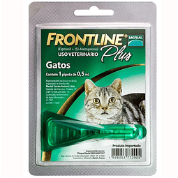 FRONTLINE PLUS PIPETA GATO PULGAS GARRAPATAS 