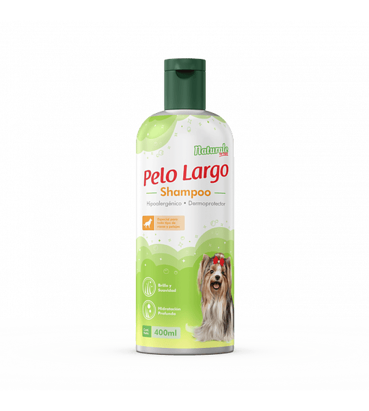 Shampoo Para Perro Pelo Largo 400ml