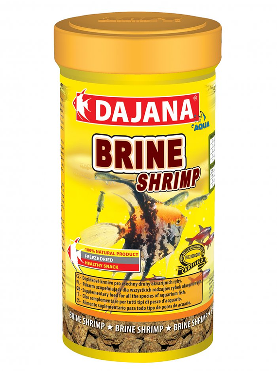 Dajana Brine Shrimp Natural 250ml (Artemia Adulta Liofilizada)