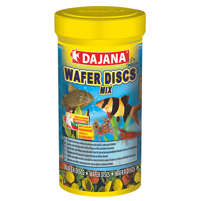 Dajana Wafers Discs Mix 250ml