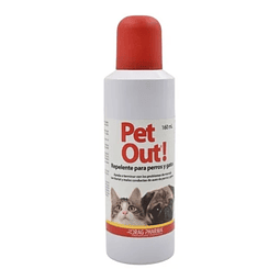 Pet Out Repelente Perros y Gatos en Spray  160ml 