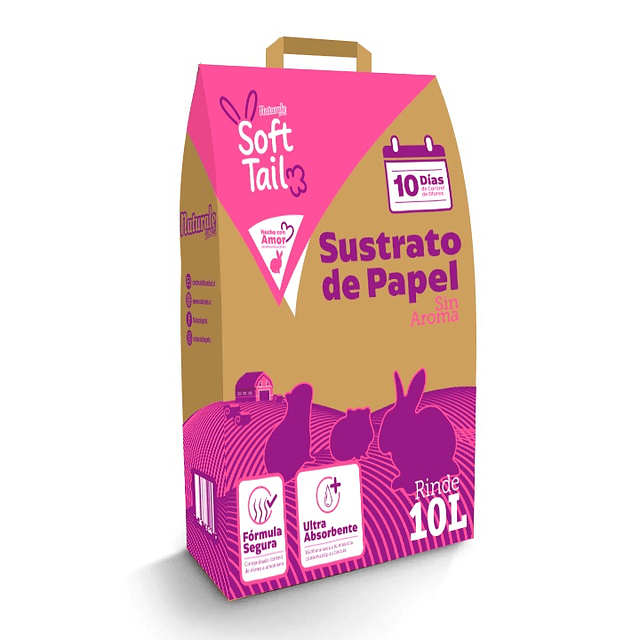 Sustrato Papel Soft Tail  NFP 10 litros 