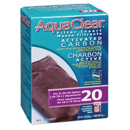 Repuesto Carbon Activado Filtro Mochila Aquaclear 20