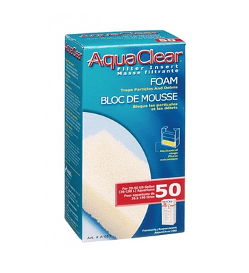 Repuesto Foam Esponja Filtro Mochila Aquaclear 50