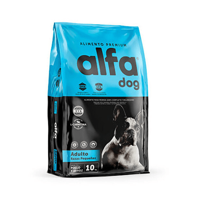 Alfa Dog Premium Adulto Raza Pequeña 10 kg