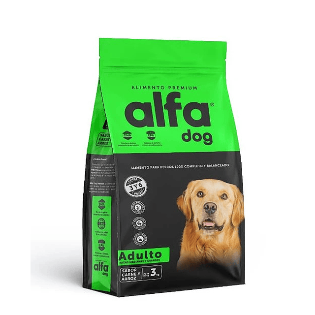 Alfa Dog Premium Adulto 3 kg