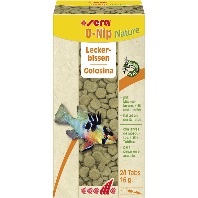 Sera O-Nip Nature 24 tabs 16 gr