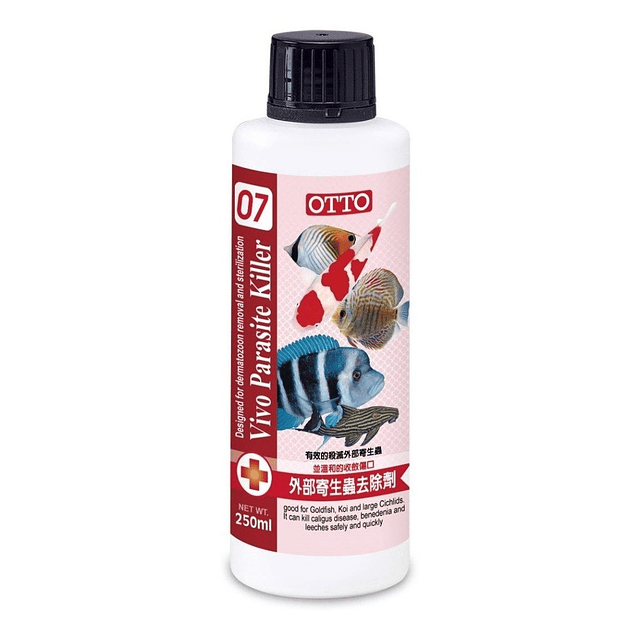 Otto Antiparasitario Externo Vivo Parasite Killer 250 ml 