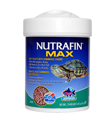 Nutrafin Max Turtle Pellet con Gammarus 200 ml - 65 gr