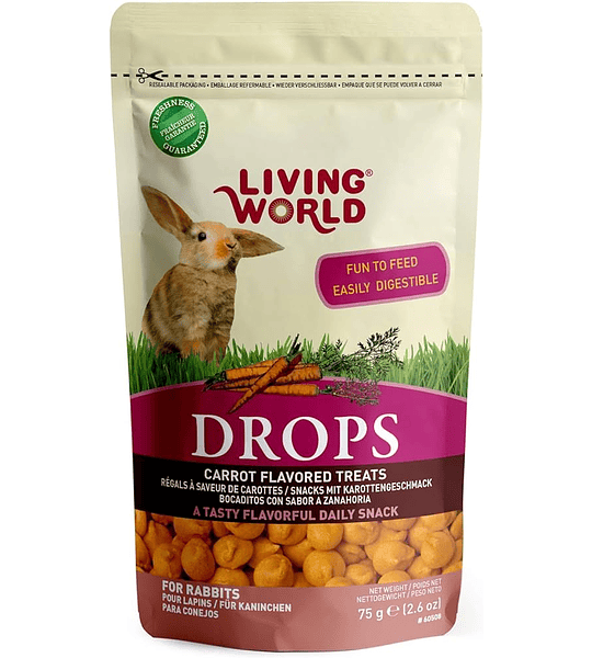 Living World Drops Zanahoria 75 gr - 