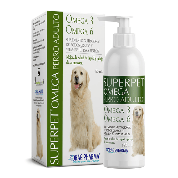 Superpet Omega Adulto 125ml - Suplemento Nutricional